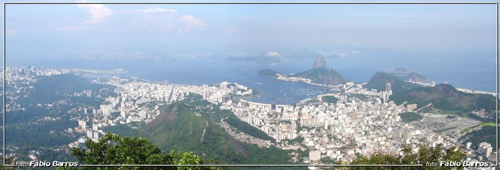 Panorâmica Rio de Janeiro - Foto: Fábio Barros (www.cidade3d.uniblog.com.br) by Fábio Barros  [-⓪-]