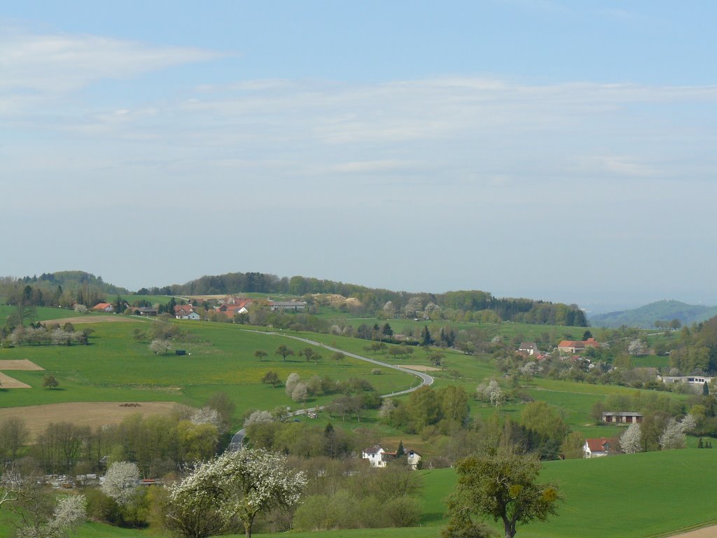 Blick in Richtung Gadernheim by Armin Silber