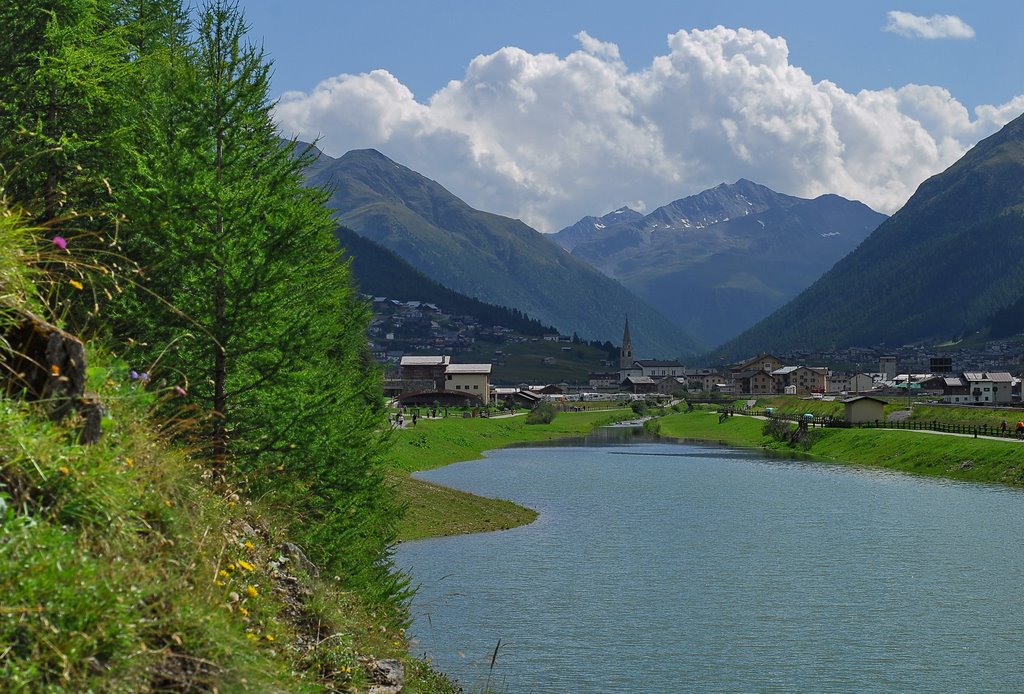 Livigno dal lago by stefanobacchio