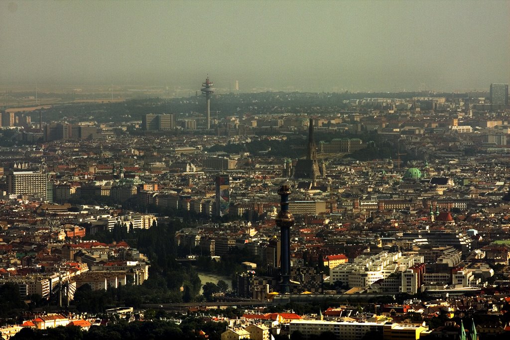 Wien from my hotel room by Paul Sorensen