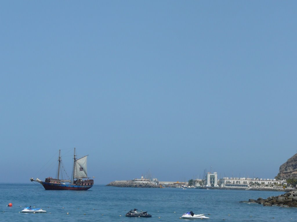 View to Puerto de Mogán by Alena Benesova