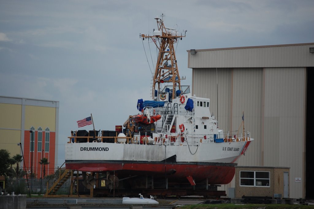 USCGC Drummond (WPB 1323) @ Riverhawk Marine by CMCarroll