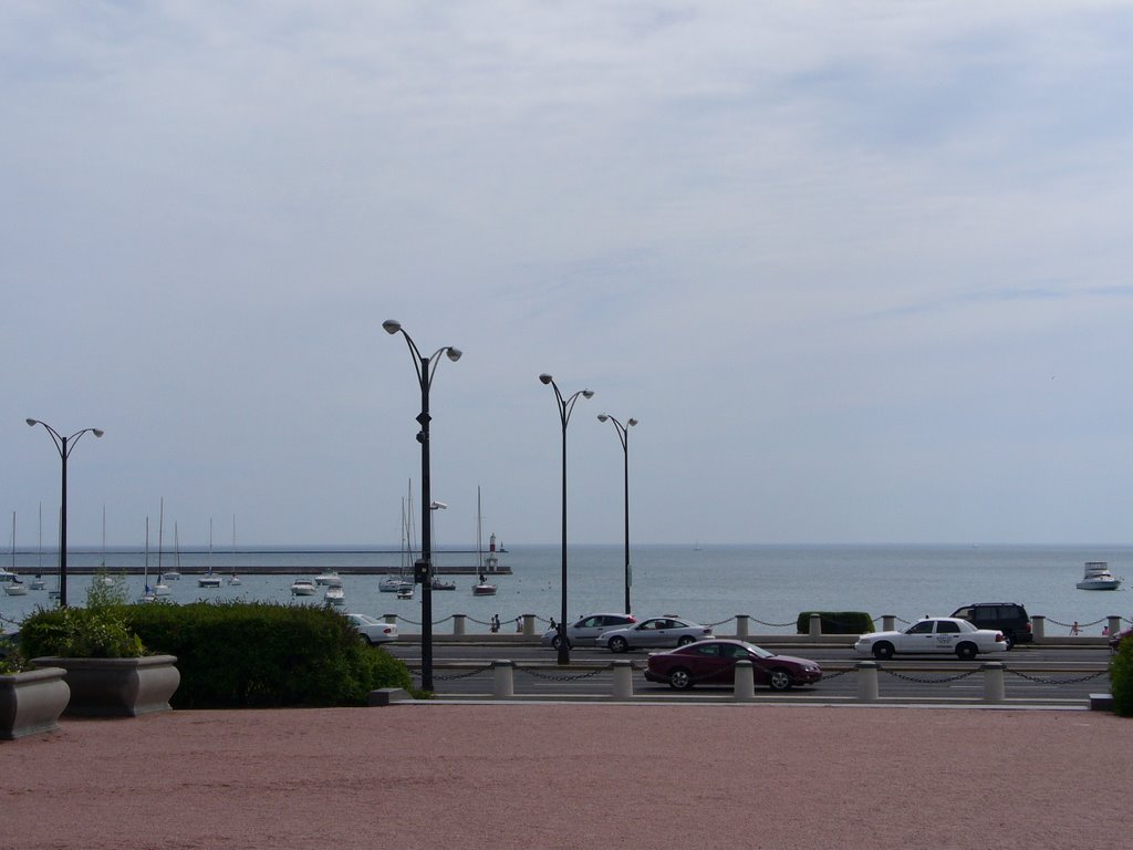 Lake Michigan From Grant Park by njmeadowlanders