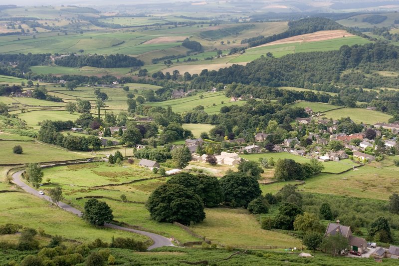 Curbar from Curbar Edge by Phil McIver