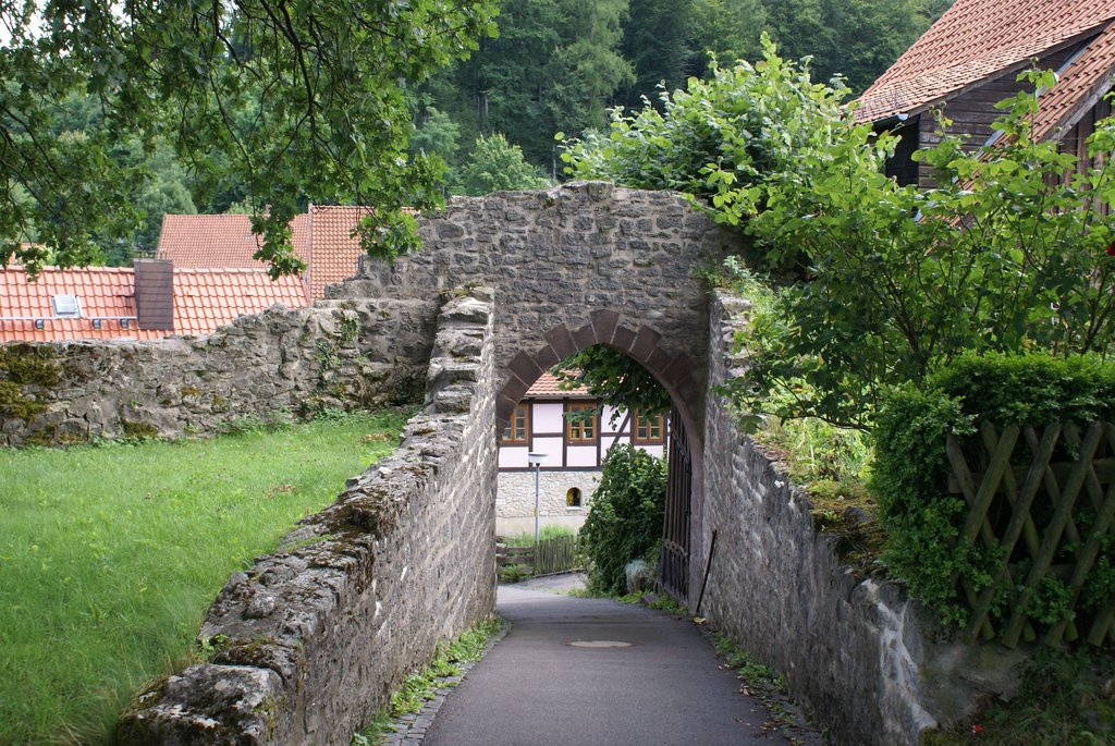 Burgtor der Burg Greene by mischmasch