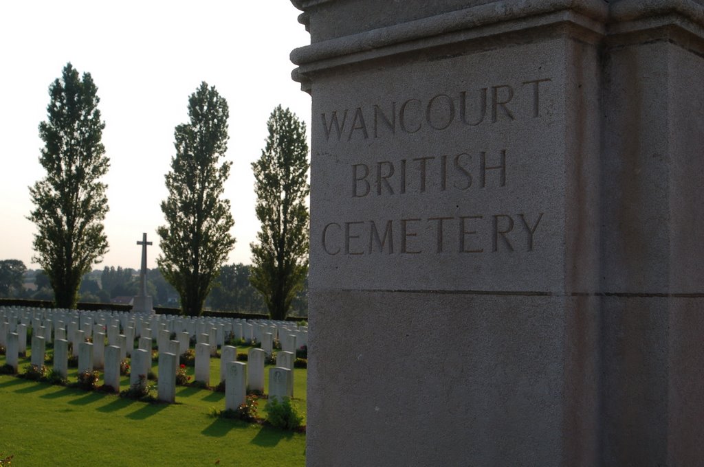 Wancourt British Cemetery by Abby Chan