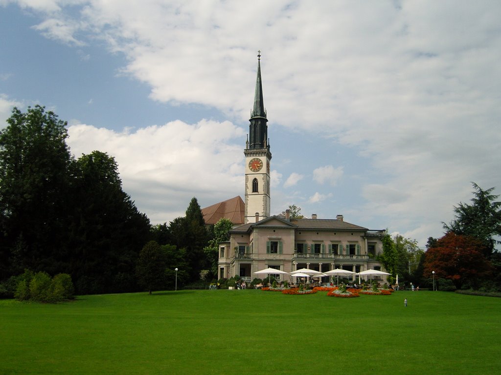 Cham Villete and church by hungryhippo