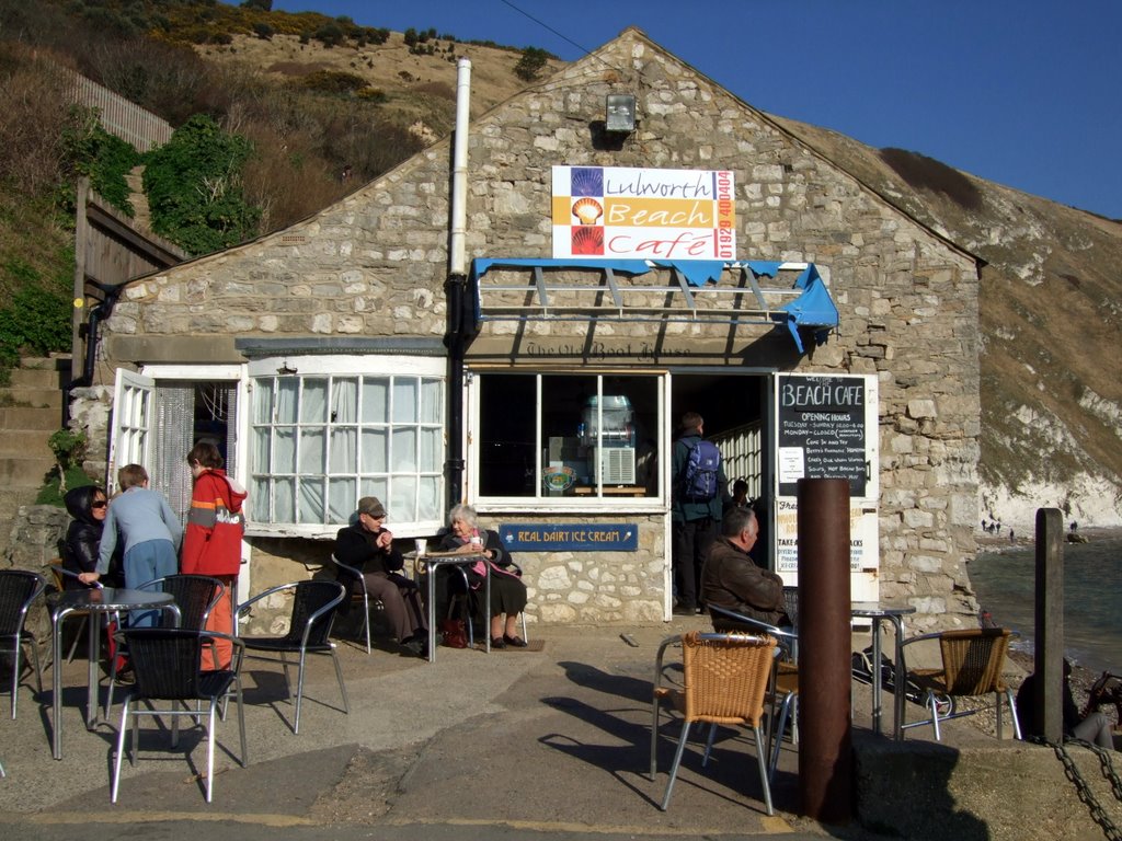 Lulworth Beach Cafe by drumaboy