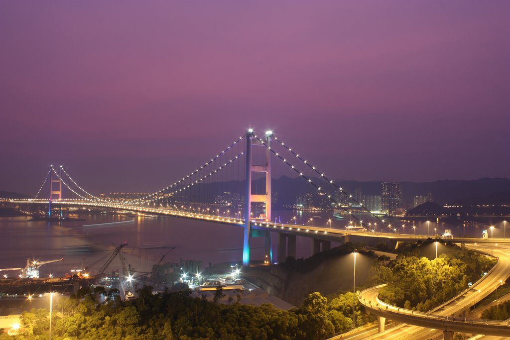 Tsing Ma Bridge by arhoi29