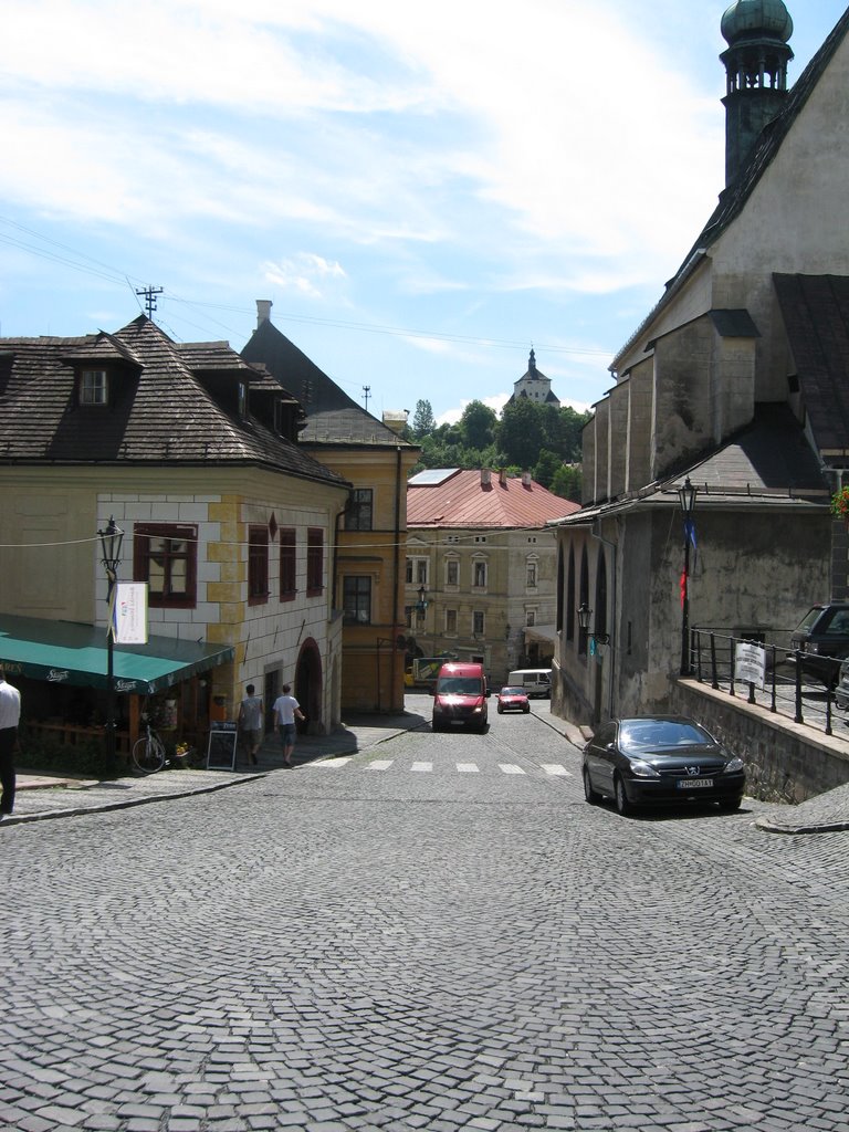 Ulica v Banskej Štiavnici by Mirec-speleork.sk