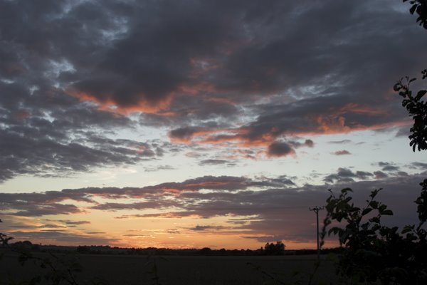 Looking West from Withernsea by derek-w