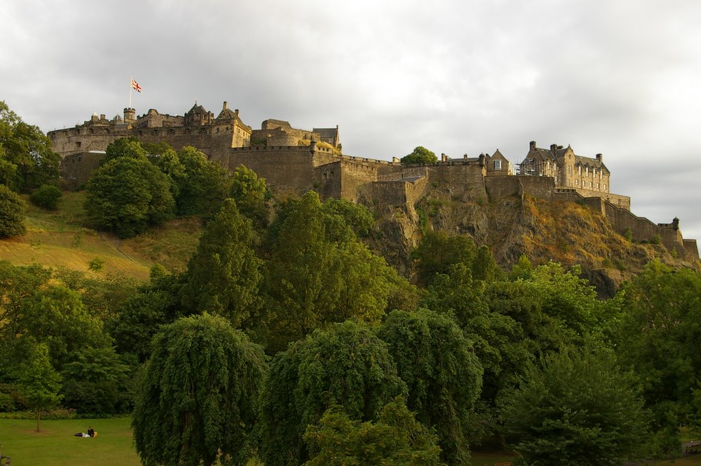 Edinburgh Castle,Edinburgh,Scotland by Klaus Kobold