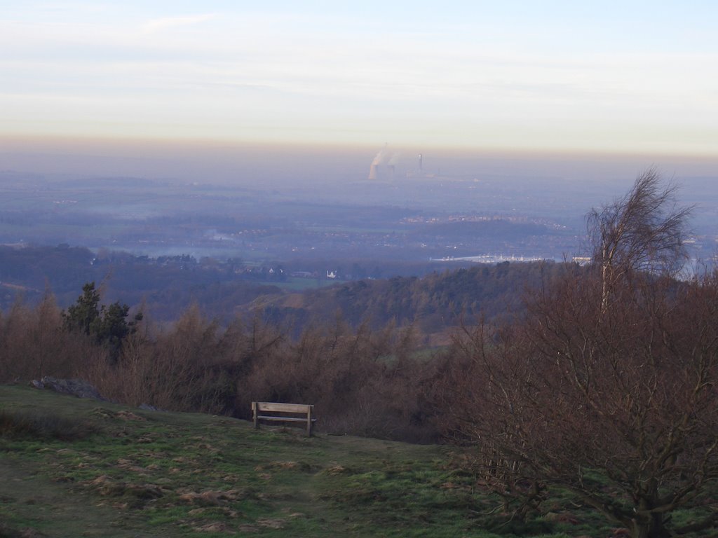 View (from Beacon Hill) over Loughborough - Woodouse Eavehs [355°] (i) by Herzi♥81