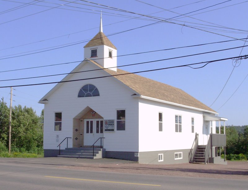 Bishops Falls United Church by Noel Loveys