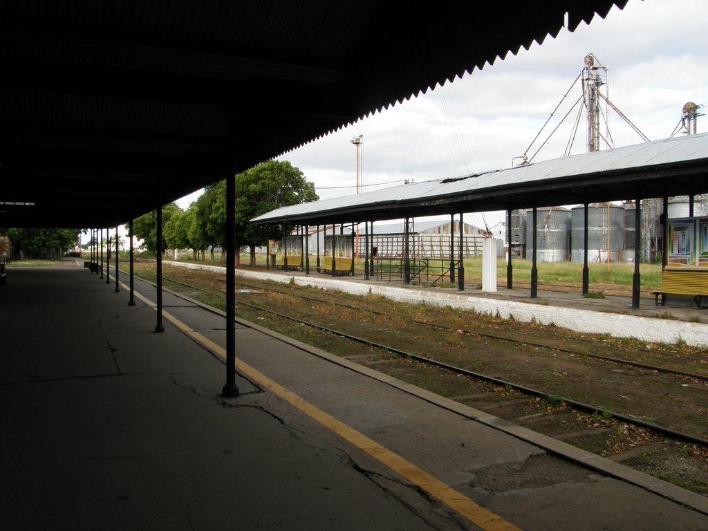 ESTACION DE TRENES el anden by Julia Saenz