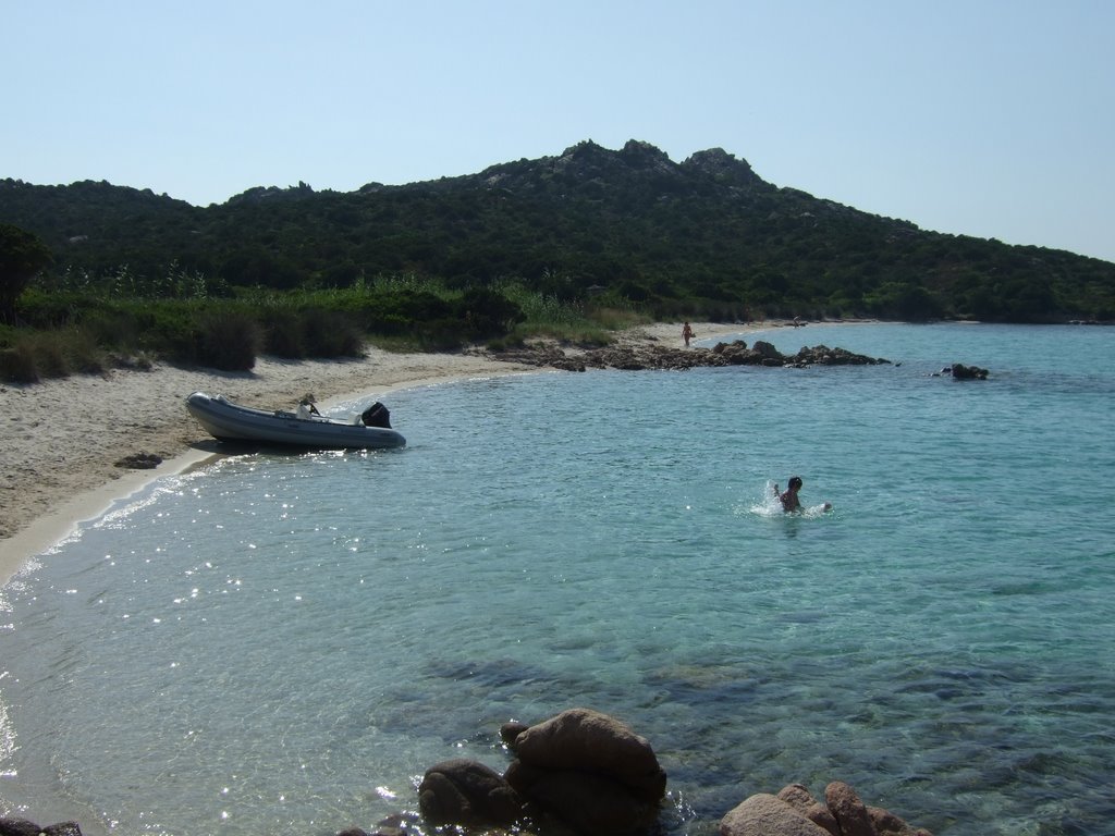 Isola Budelli beach by Ulf Tengzelius