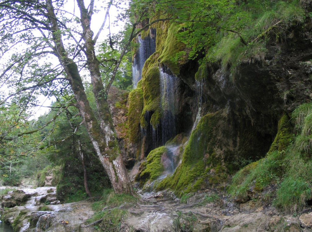 Waterfall "Schleierfälle" by Ronny aus Lechbruck