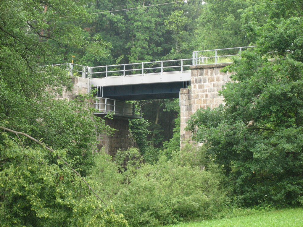 Eisenbahnbrücke bei Haid by Duke of Woodquarter