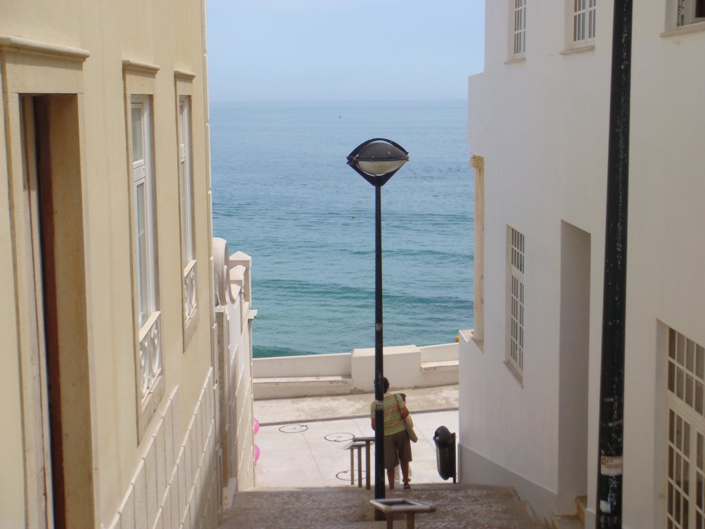 Vista do oceano em Albufeira by José Manuel Pinto