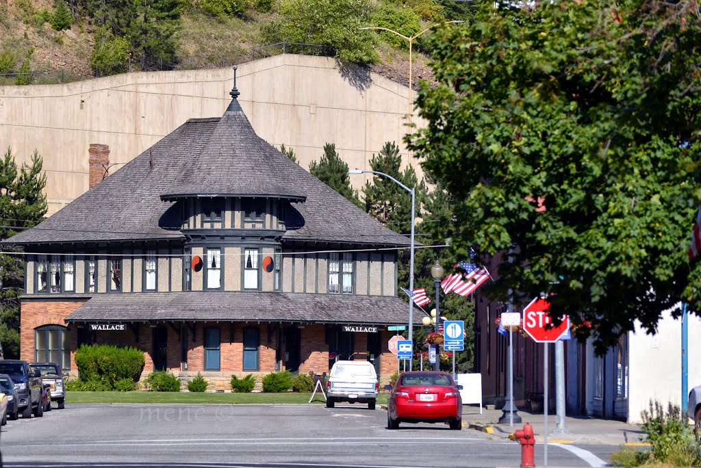 USA, ID. Wallace. NPD Railroad Museum by ®mene