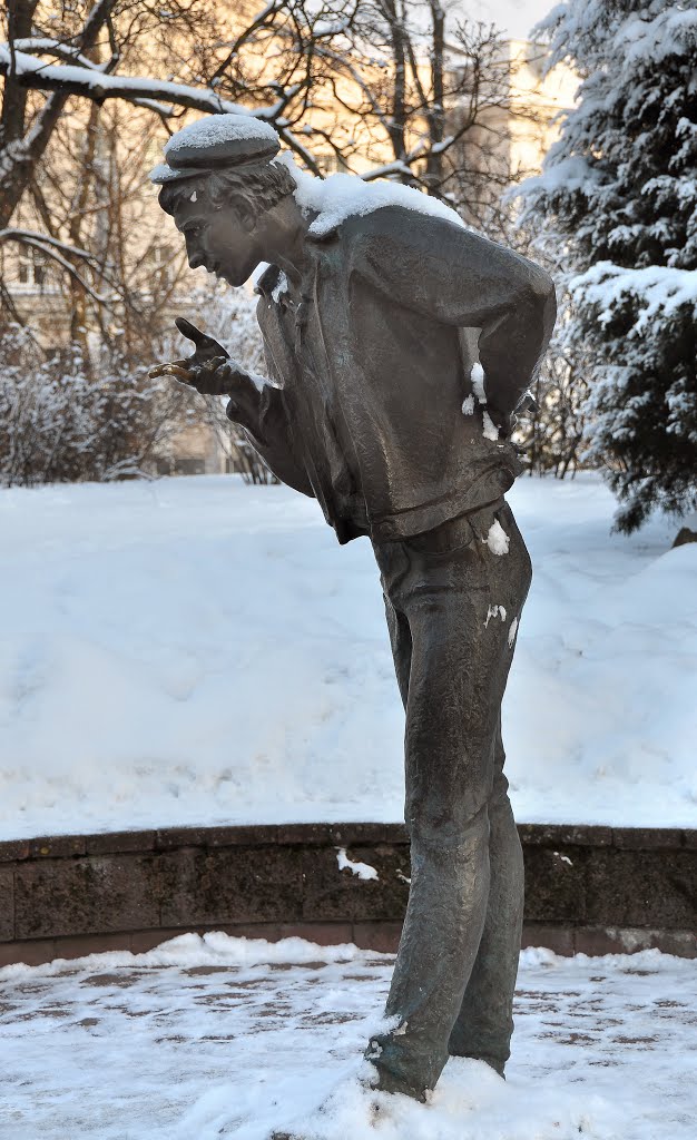 Sculpture "Get a light" by Vladimir Zhbanov by IPAAT