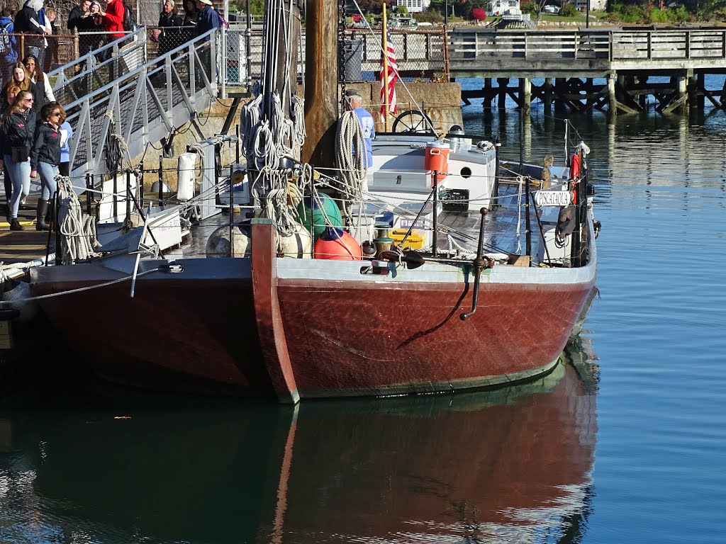 The Piscataqua Gundalow; Portsmouth, New Hampshire by BA Bartlett