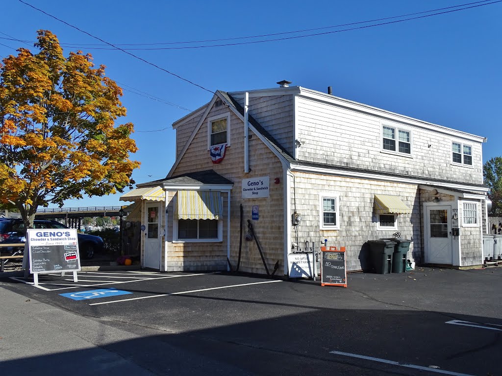 Geno's, Mechanics St., Portsmouth, New Hampshire by BA Bartlett