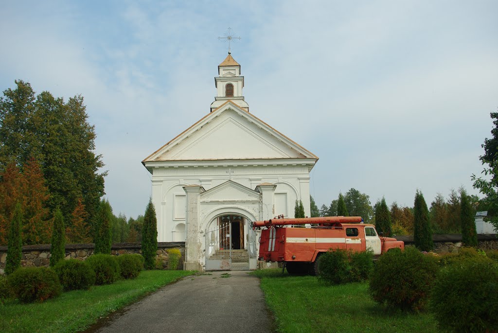 Рикава.(Балтиньский).Римско-католический костёл Божественного Провидения.1832 г. by Владимир Ткаченков