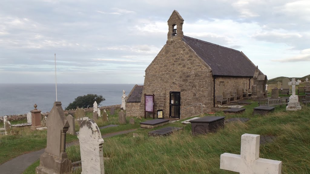 Eglwys Tudno, Pen y Gogarth by Meic W Caerdydd