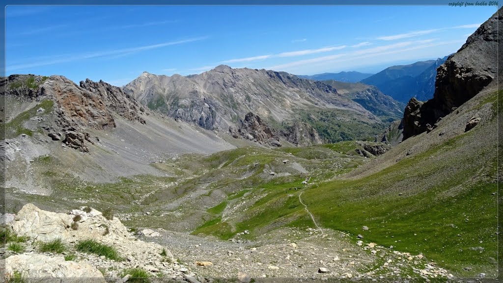 GR 5 MAURIENNE UBAYE-CHIAPPERA-IT-A LARCHE PAR COL SAUTRON-2016 by bodha jac