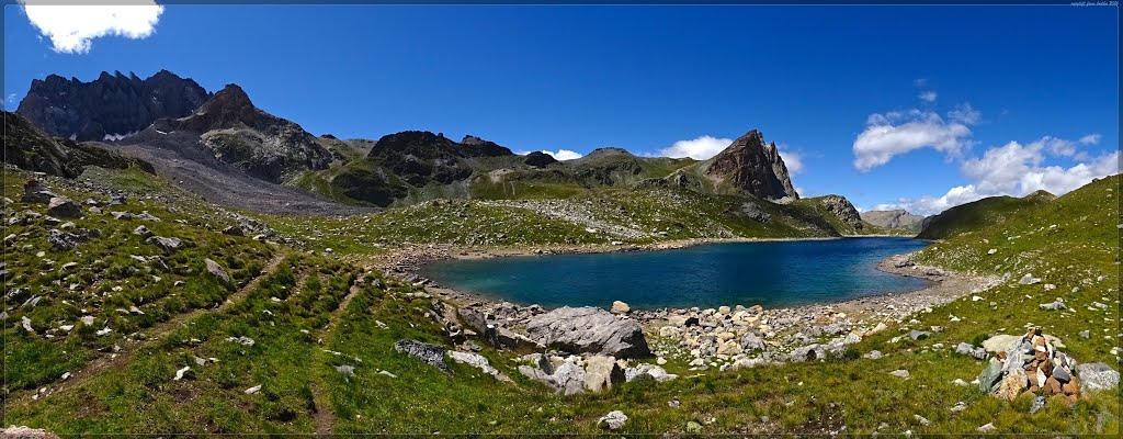 FRANCE-GR 5 MAURIENNE UBAYE-MALJASSET-MASSIF DU CHAMBEYRON-LAC DU MARINET -2016 by bodha jac