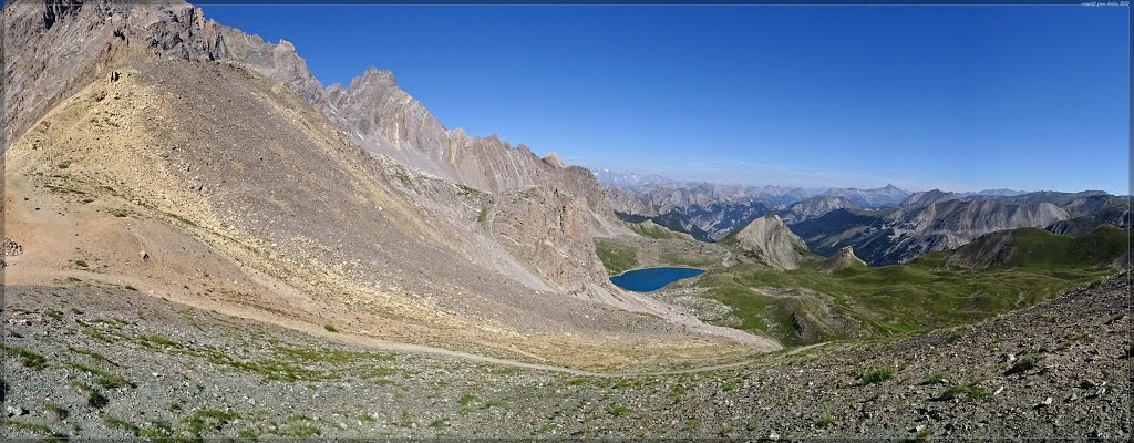 FRANCE-GR 5 MAURIENNE UBAYE-COL FROMAGE CEILLAC-LAC STE ANNE-COL GIRARDIN-2016 by bodha jac