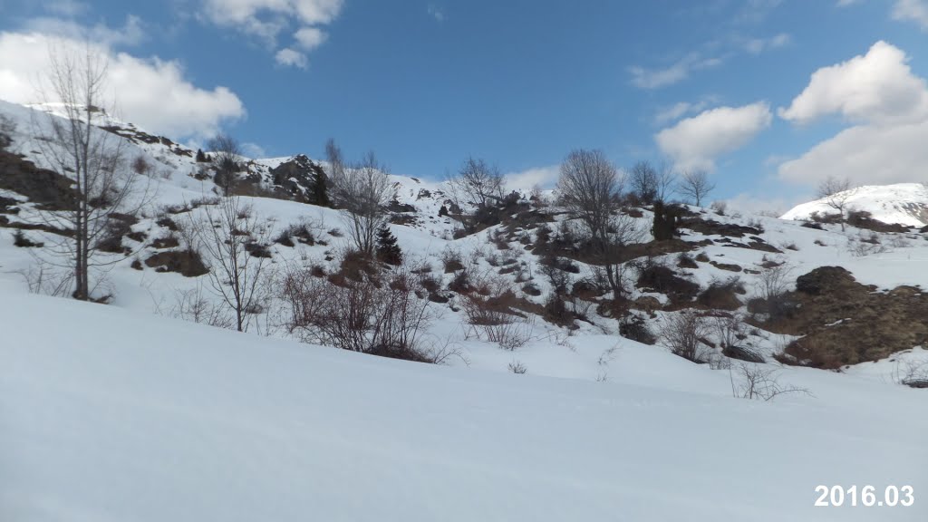 Line of Lift 17 (Marmottes) (Les Bottieres, Les Sybelles) by Irmantas Kanapeckas