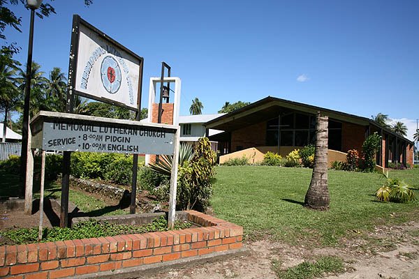 Madang Memorial Lutheran Church, Papua New Guinea by peace-on-earth.org