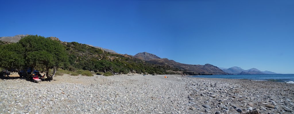 Rodakino Beach Panorama 201610 by Rainer Warzecha