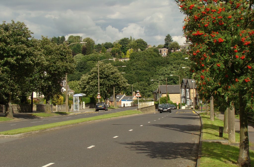 Baslow Road looking towards Totley Rise, Sheffield S17 by sixxsix