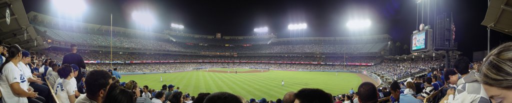 Dodger Stadium by Luis Pompa