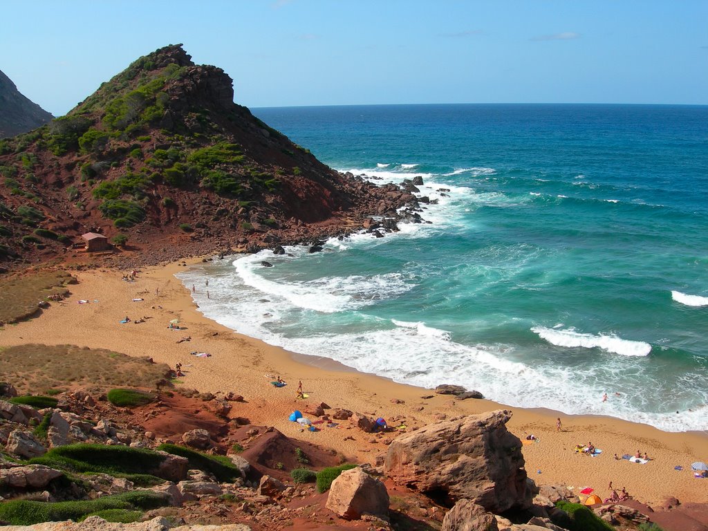 Cala Pilar, en un día de tramontana by alcaudique