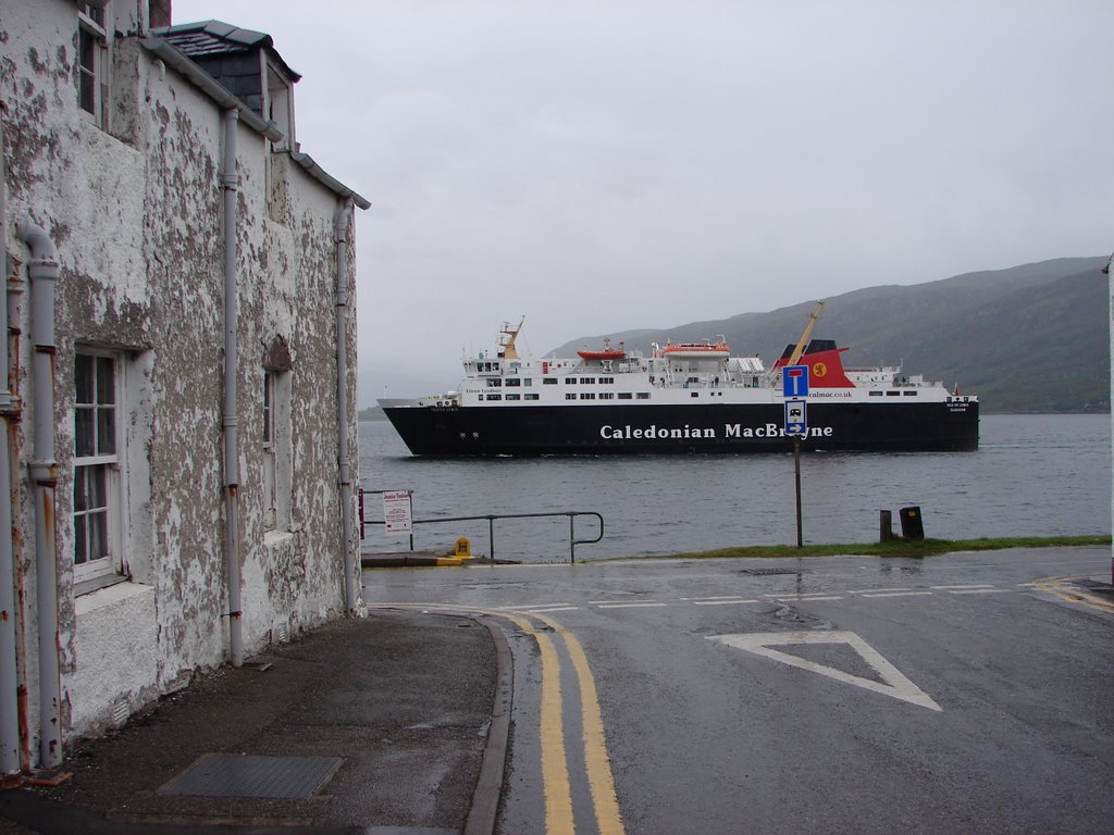 The Stornoway Ferry comes in by Elly Kelly