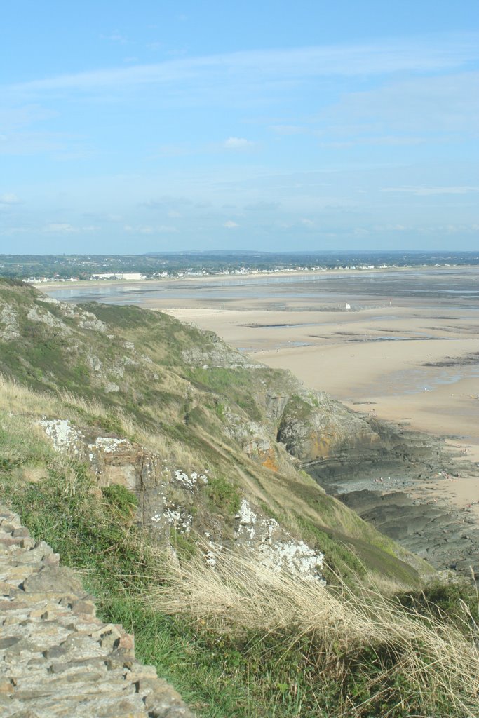 Marée basse sur Barneville-Carteret by Parisot Martine