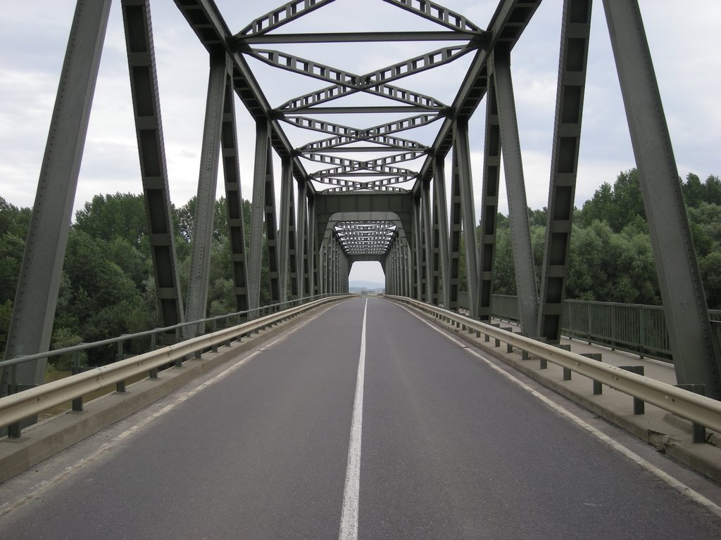 Bridge over river Tisza by F.Schäfer