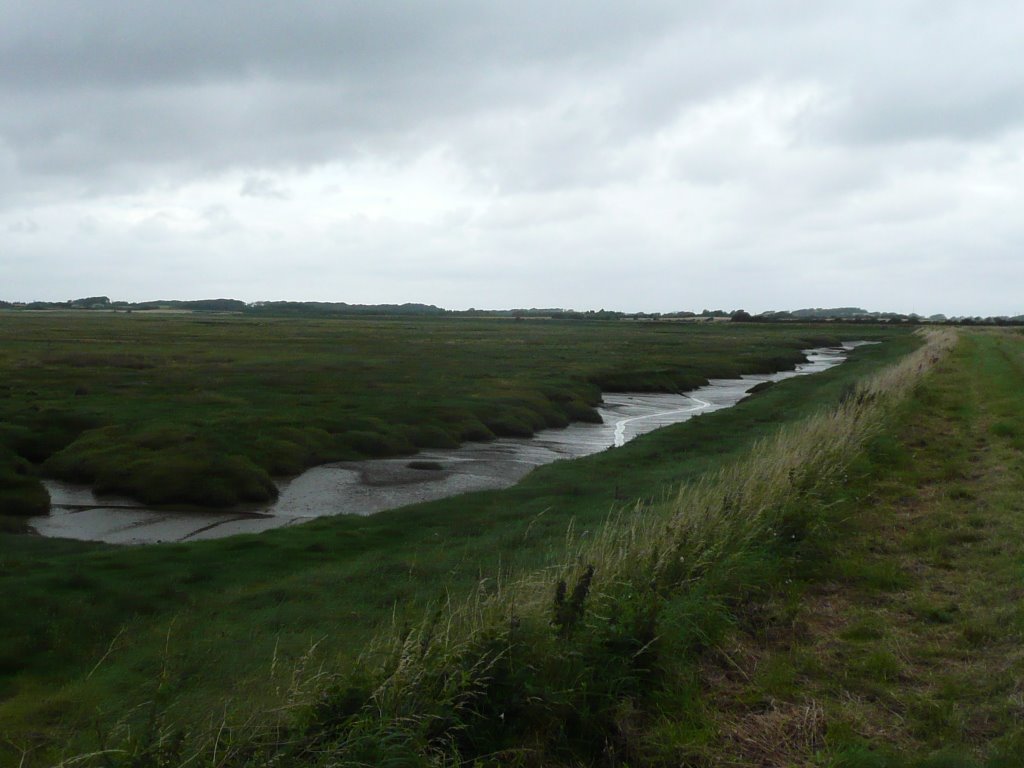 Wyre embankment by Tim Boon