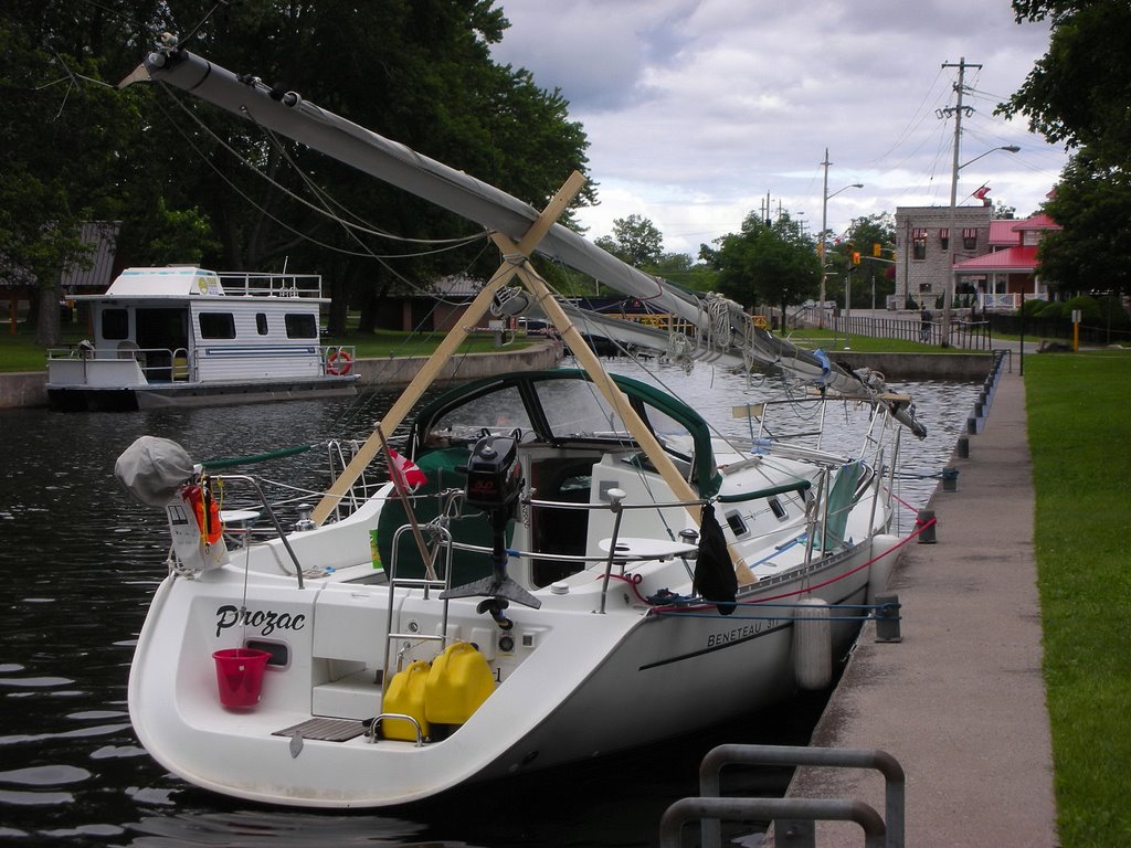 On the wall at Bobcaygeon by theyre