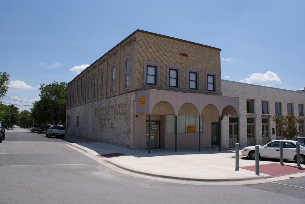 Historic Downtown Burnet, Texas by WilliamWebbDesign.com