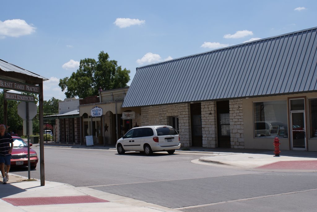 Historic Downtown Burnet, Texas by WilliamWebbDesign.com