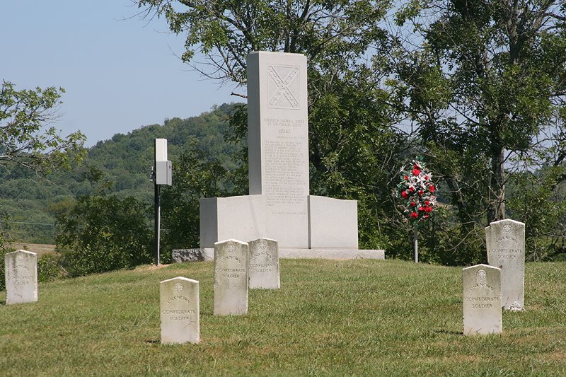 First Confederate Graveyard in the south at Beechgrove Tn by Paul Robbins