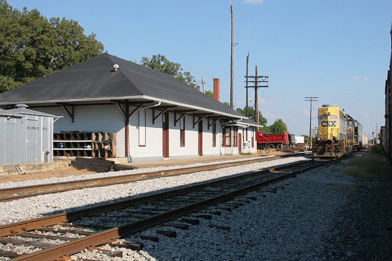 Old Tullahoma Depot by Paul Robbins