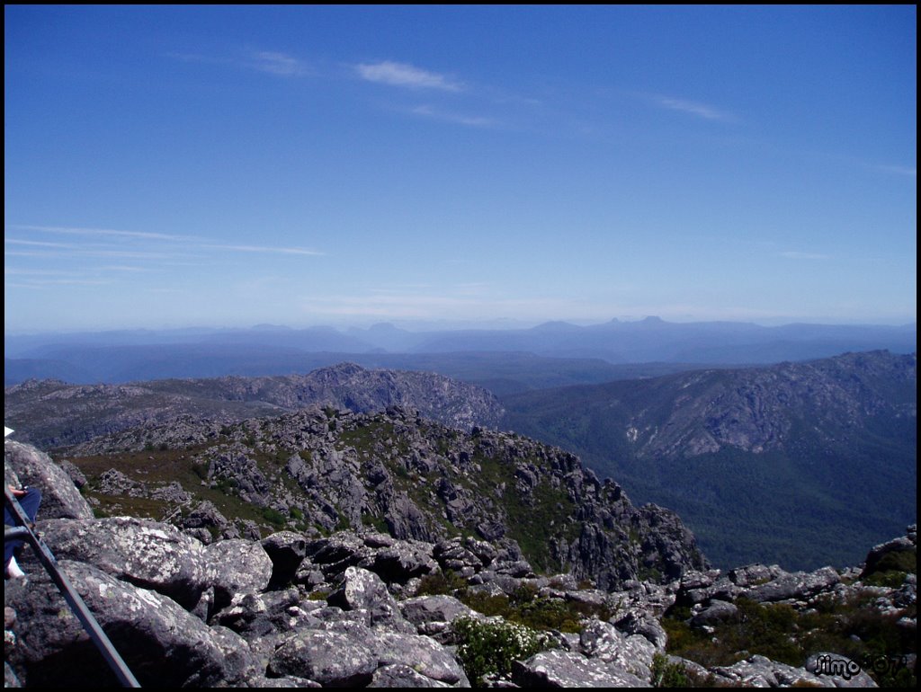 Southwest View from Mt Roland Summit by Simo41