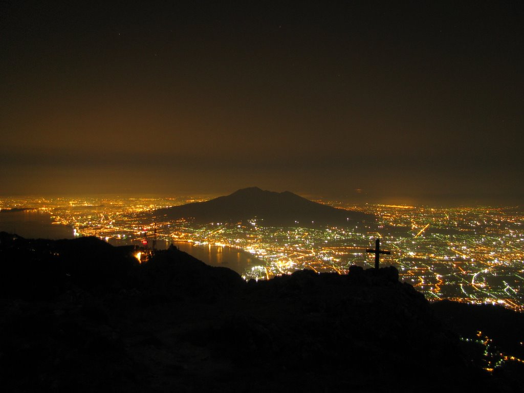 Panorama notturno dal Molare by amascolo