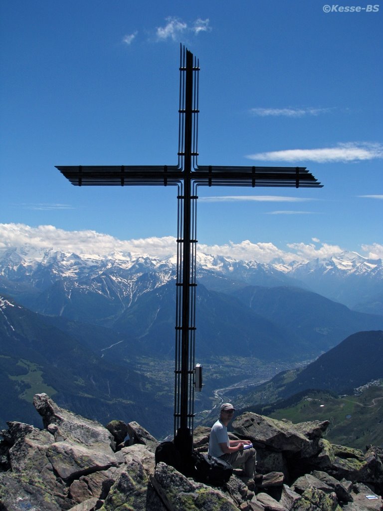 Switzerland * Bettmerhorn * am Gipfelkreuz * 06.2008 by ©Kesse-BS